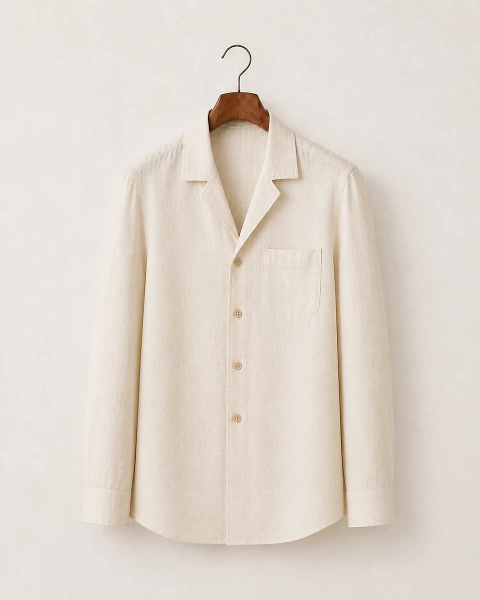 Shop handcrafted Men's Linen Shirts from independent makers.