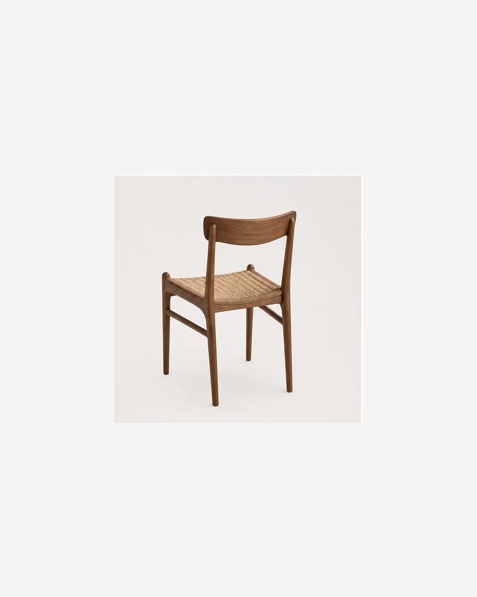 Walnut Cord Dining Chair, view 2