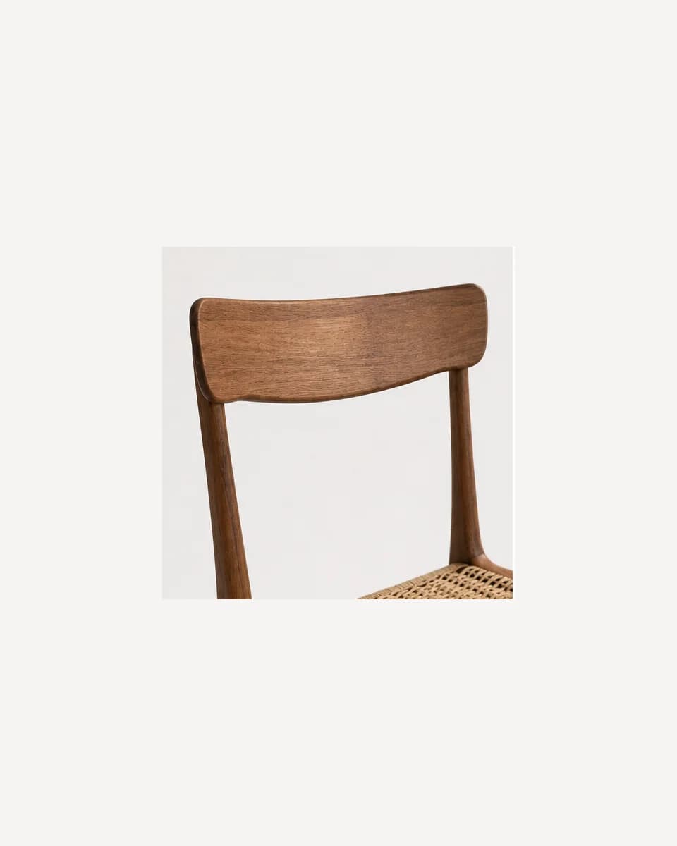 Walnut Cord Dining Chair, view 4