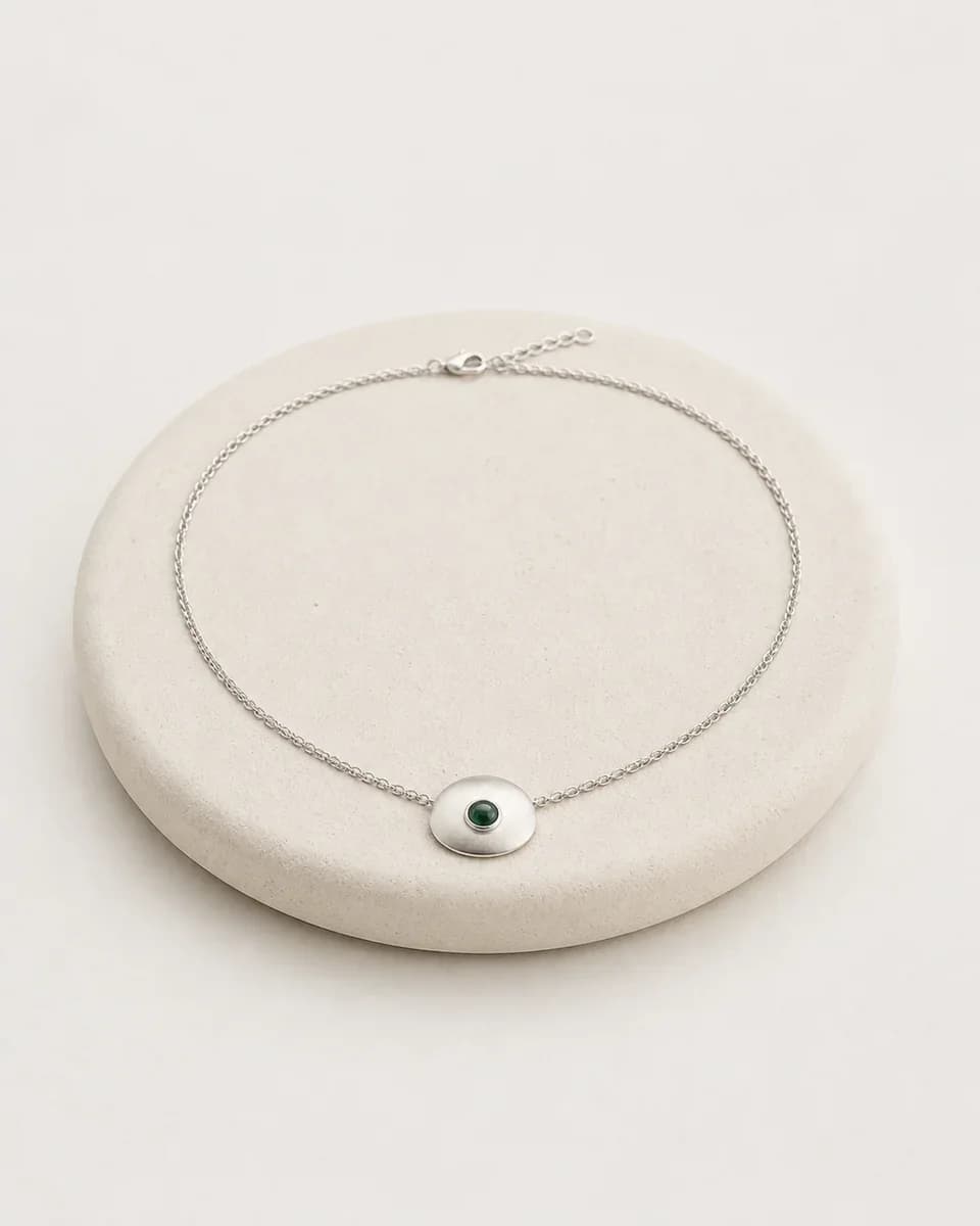 Minimal Silver Pendant