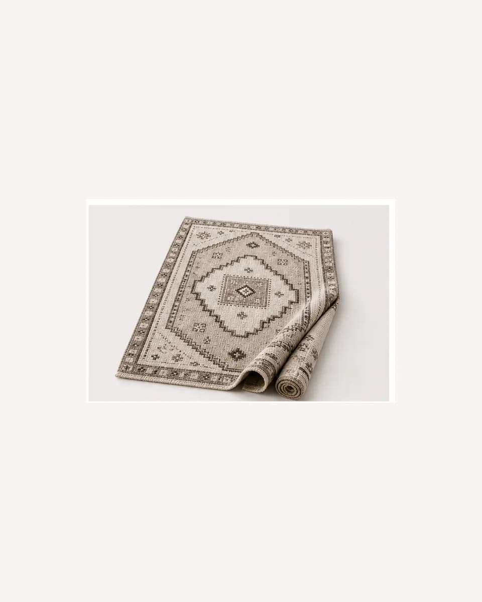 Atlas Neutral Wool Rug, view 2