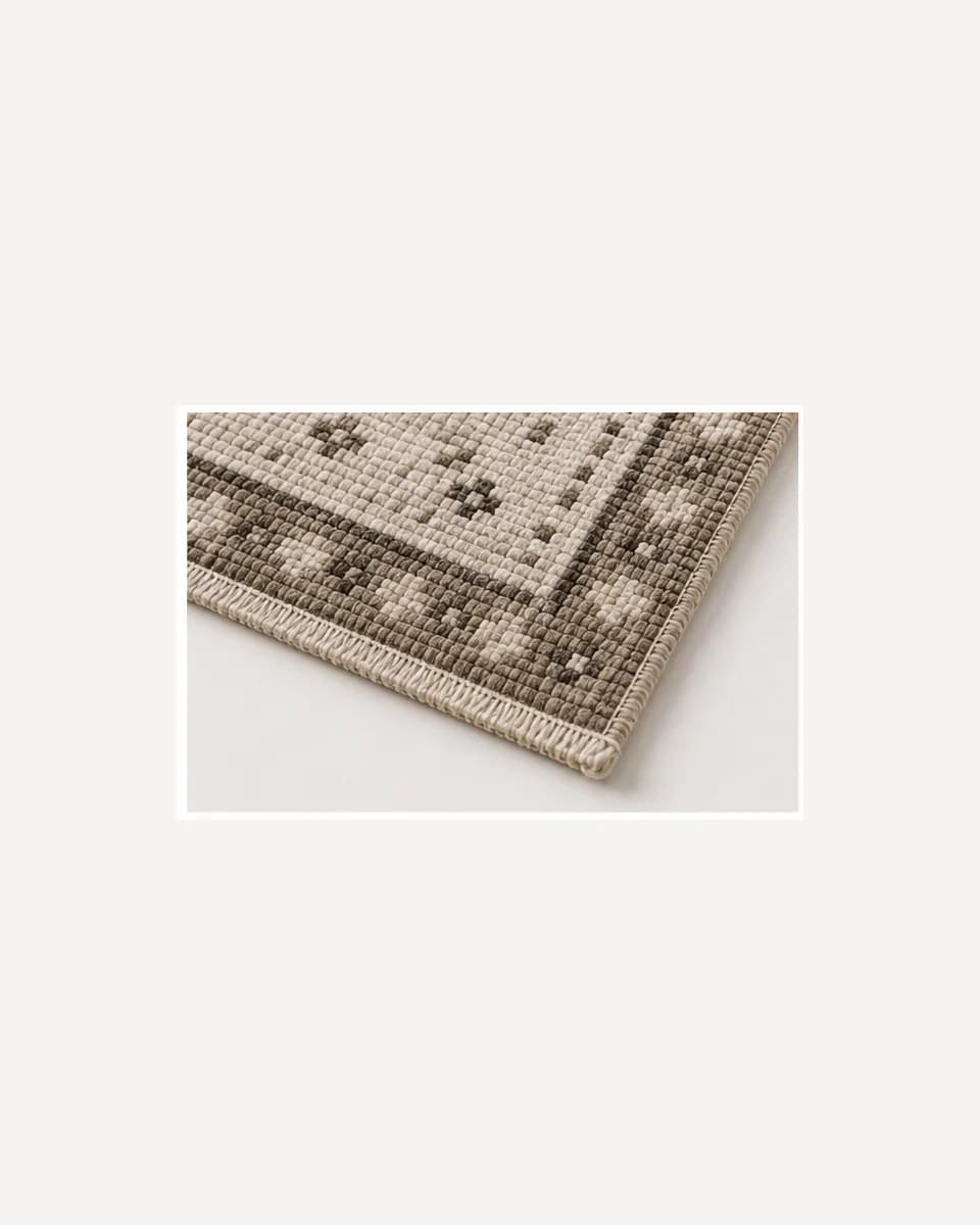 Atlas Neutral Wool Rug, view 3