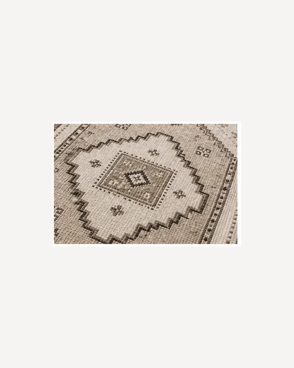 Atlas Neutral Wool Rug, view 4