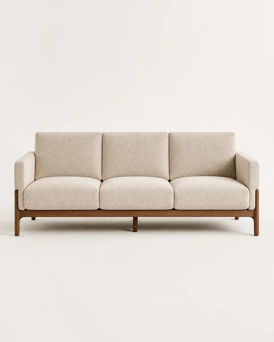 Tlemcen Linen Sofa - Main image