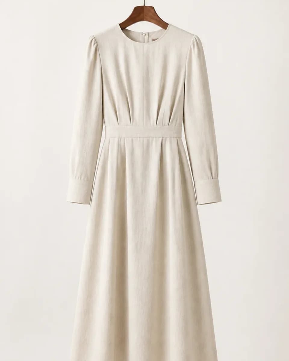 Women’s Linen Day Dress, view 2
