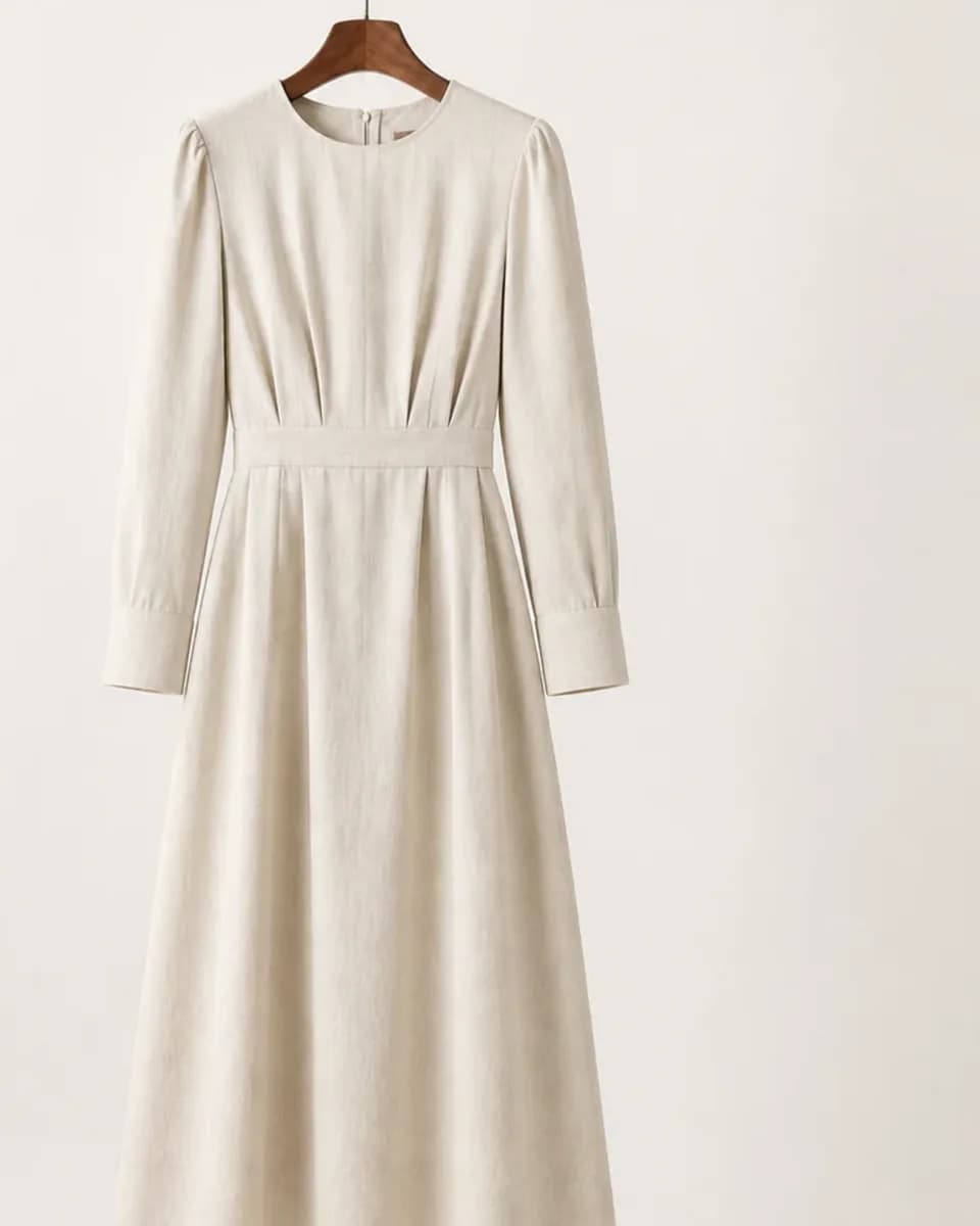 Women’s Linen Day Dress, view 4