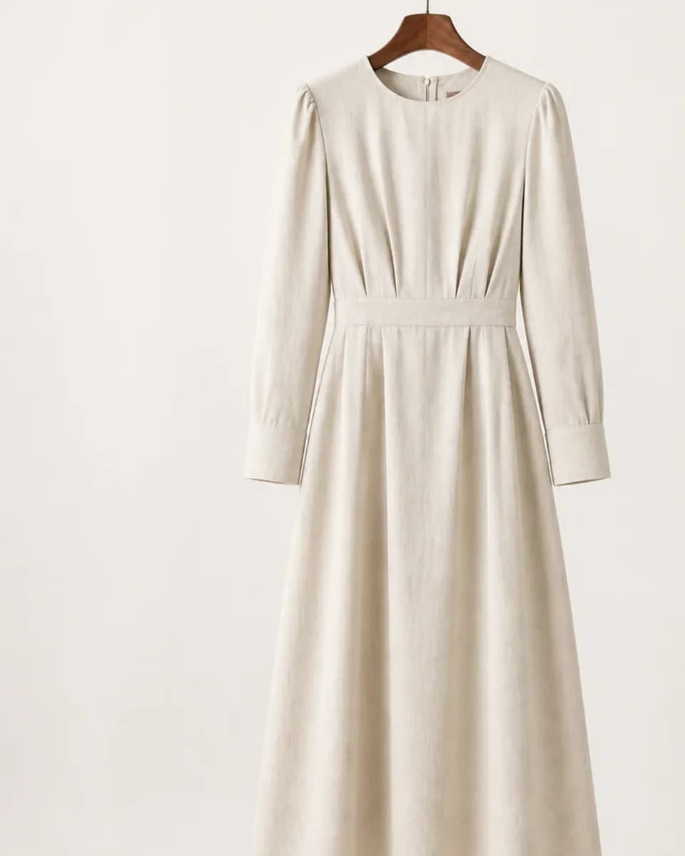 Women’s Linen Day Dress, view 5