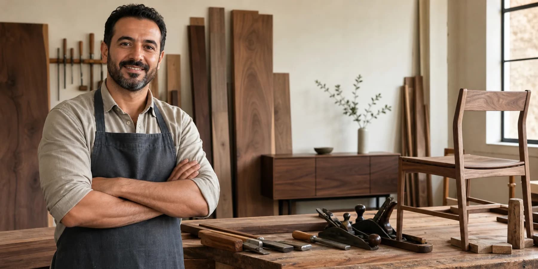 Inside the Atelier Aurès Bois workshop