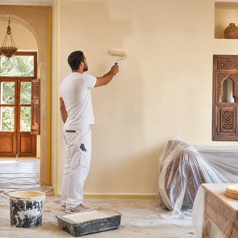 Interior and exterior home painting services.